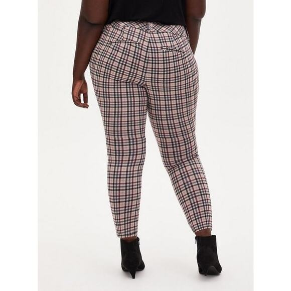 Torrid Ankle Skinny Studio Double Knit Mid-rise Pants Career Office Womens Sz 14 - Picture 11 of 11